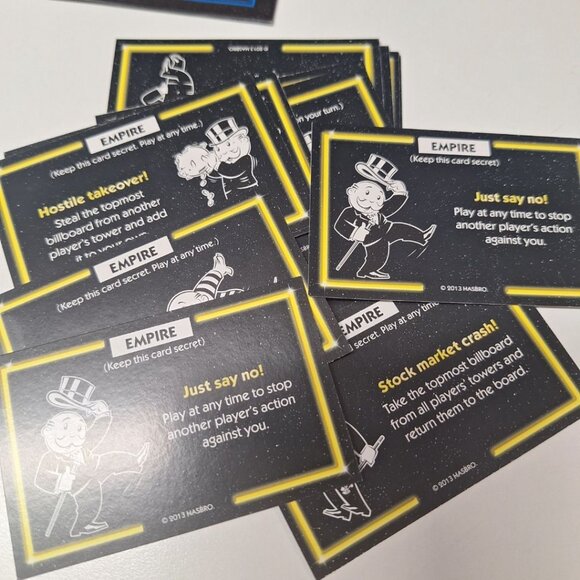 Monopoly Empire 2014‎ Replacement Pieces Cards Chance Instructions Rules - Picture 2 of 7